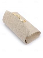 20PCS Elegant Gold Glitter Evening Clutch - Women's Party Handbag - Image 4