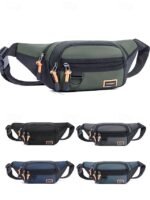 Men's Water-Resistant Crossbody Sling Bag, Multi-Way Wear
