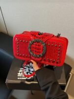 Women's Large Capacity Faux Leather Crossbody Bag with - Image 17