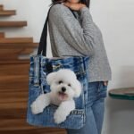 Women's Tote Shoulder Bag Canvas Tote Bag Polyester - Image 2