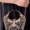 Women's Glitter Evening Handbag – Multiple Colors,