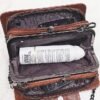 Women's Large Capacity Faux Leather Crossbody Bag with