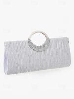 Women's Clutch Evening Bag Wristlet Polyester Party Wedding - Image 9