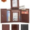 Men's Premium Leather Wallet – RFID Blocking, Multiple