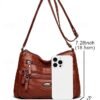 Women's Crossbody Bag Shoulder Bags PU Leather Office