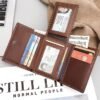 Men's Premium Leather Wallet – RFID Blocking, Multiple