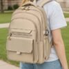 Women's Waterproof and Scratch-resistant Nylon Backpack -