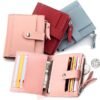 220Pcs Women's Wallet Credit Card Holder Wallet PU Leather Daily