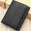 RFID Blocking Genuine Leather Wallet for Men – Trifold Design