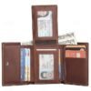 Men's Premium Leather Wallet – RFID Blocking, Multiple