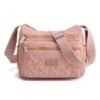 Women's Multi-Pocket Nylon Crossbody Bag – Lightweight