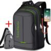 Waterproof Anti-Theft Laptop Backpack with USB Charging Port –