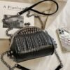 Women's Large Capacity Faux Leather Fringe Crossbody Bag