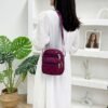 Women's Quilted Nylon Crossbody Bag – Lightweight