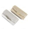 20PCS Elegant Gold Glitter Evening Clutch - Women's Party Handbag
