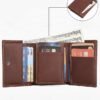 Men's Premium Leather Wallet – RFID Blocking, Multiple