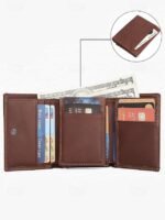 Men's Premium Leather Wallet – RFID Blocking, Multiple - Image 5