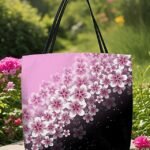 Floral Tote Bag for Women – Stylish Large Capacity