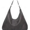 Women's Large Hobo Shoulder Bag – Soft PU Leather Slouchy