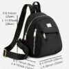 Women's Small Waterproof Backpack with Multiple Pockets –
