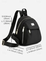 Women's Small Waterproof Backpack with Multiple Pockets – - Image 4
