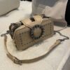Women's Large Capacity Faux Leather Crossbody Bag with