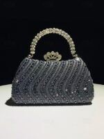 Women's Sequins Evening Bag with Chain Strap, Multiple - Image 15