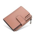 Women's Purple Faux Leather Bifold Wallet – Stylish - Image 17