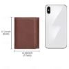 Men's Premium Leather Wallet – RFID Blocking, Multiple