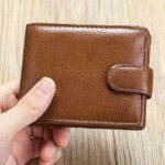 Genuine leather wallet top layer cowhide coin purse multi card - Image 11