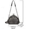 Women's Large Capacity Faux Leather Fringe Crossbody Bag