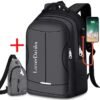 Waterproof Anti-Theft Laptop Backpack with USB Charging Port –