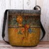 Women's Velvety Polyester Shoulder Bag, Featuring Life Tree