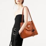 Women's 3-Piece Handbag Set - Pink Faux Leather Tote, - Image 12