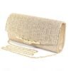 20PCS Elegant Gold Glitter Evening Clutch - Women's Party Handbag