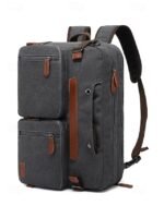 Men's Waterproof Multi-Function Laptop Backpack - Vintage - Image 18