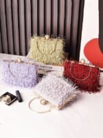 Women's Christmas Party Handbag – Elegant Red & Green - Image 6