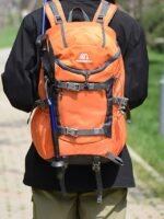 Large Capacity Waterproof Hiking Backpack with Hydration Bag - - Image 2