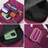 Women's Quilted Nylon Crossbody Bag – Lightweight