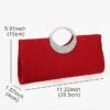 Women's Clutch Evening Bag Wristlet Polyester Party Wedding