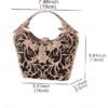 Women's Glitter Evening Handbag – Multiple Colors,