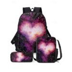 Galaxy Print Backpack – Durable and Stylish Space Nebula - Image 15