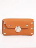 Men's Faux Leather Belted Mobile Waist Bag with Secure Lock - Image 11