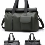 Men's Waterproof Polyester Duffel Bag – Multi-functional