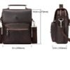 4Pcs Men's Crossbody Bag Shoulder Bag Messenger Bag Nappa