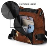 Large Capacity Black Cat Animal Print Multi-Carry Backpack - - Image 6