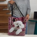 Women's Tote Shoulder Bag Canvas Tote Bag Polyester - Image 3