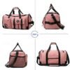 Large Capacity Travel Duffel Bag  Waterproof 3-in-1 Convertible