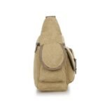 Men's Multi-Pocket Canvas Crossbody Messenger Bag – - Image 11