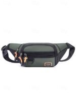 Men's Water-Resistant Crossbody Sling Bag, Multi-Way Wear - Image 13